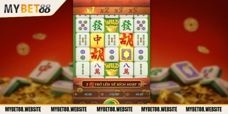 Quay hũ Đường Mạt Chược Mybet88 là một trò chơi nổ hũ hấp dẫn