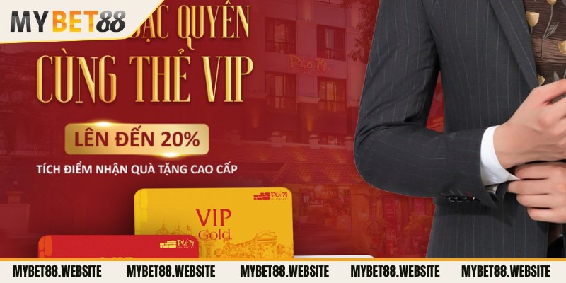 Ưu đãi thành viên VIP Mybet88 có một không hai cho cược thủ